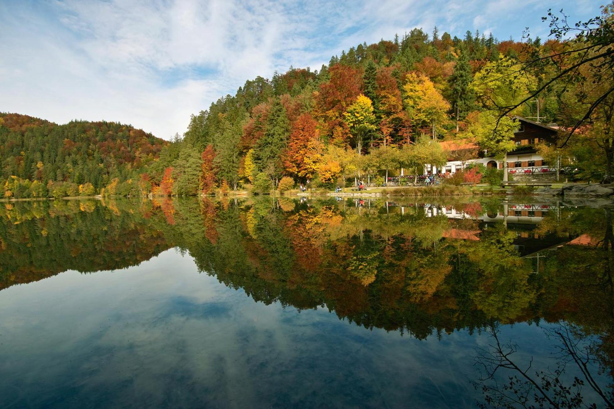 Hotel Restaurant Alatsee Füssen Buitenkant foto